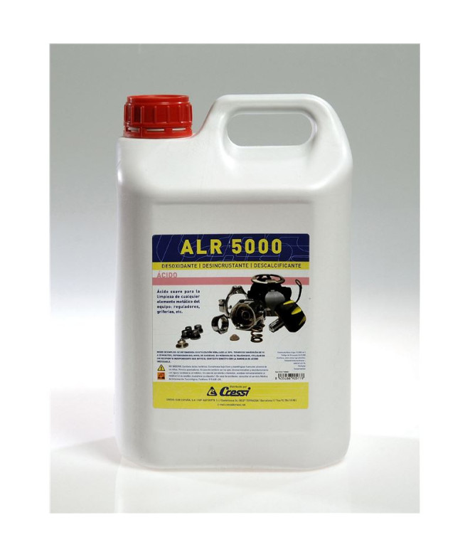 ALR 5000 (Acide Nettoyage Régulateurs) 5L Cressi