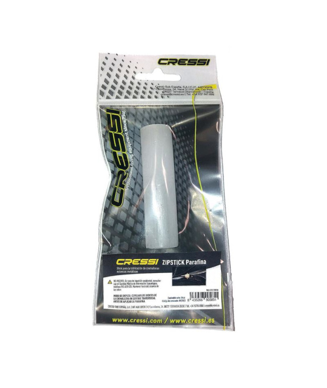 Zipstick Parafina Cressi