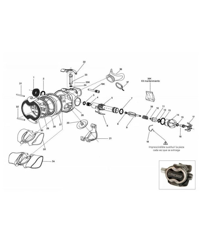 Cuerpo-Embellecedor Dive-Predive Ellipse...