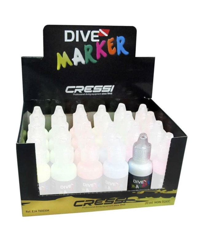 Peinture Cressi Dive Marker Blanc 20 ml