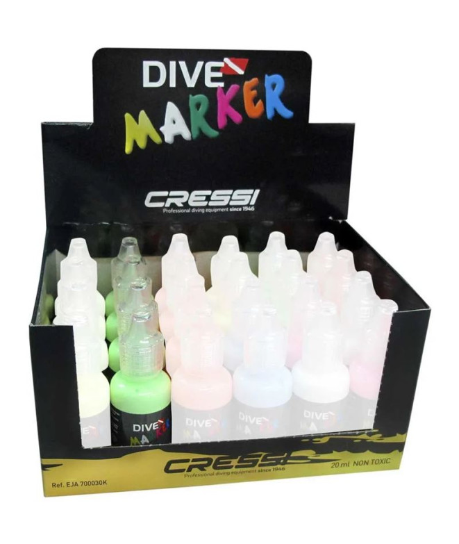 Peinture Cressi Dive Marker Vert 20 ml