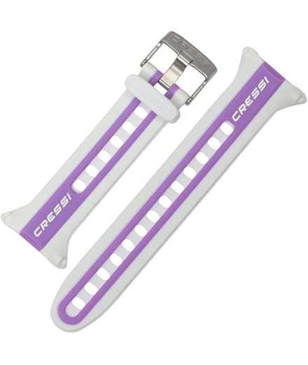 Correa Néon Blanc-Lilas Cressi