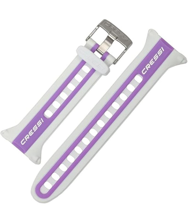 Correa Néon Blanc-Lilas Cressi