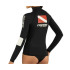 T-shirt Manches Longues Cressi Rashguard Femme Dive Center Femme Noir
