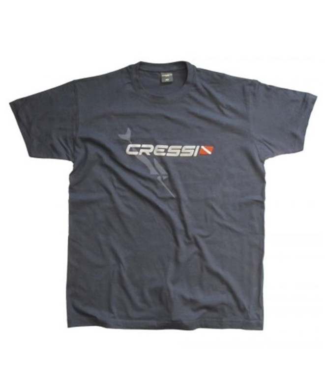 T-shirt Cressi Équipe de Pêche Femme Marine