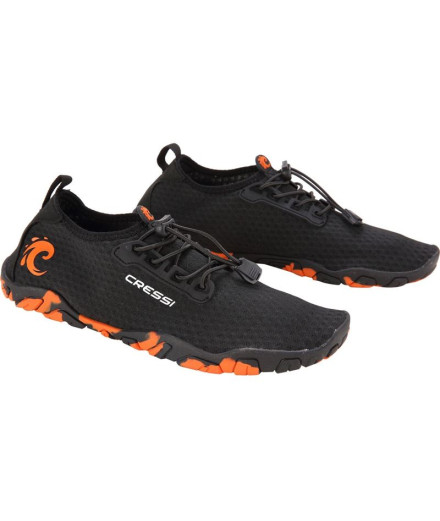 Chaussures Aquatiques Cressi Molokai Unisexe Noir-Orange