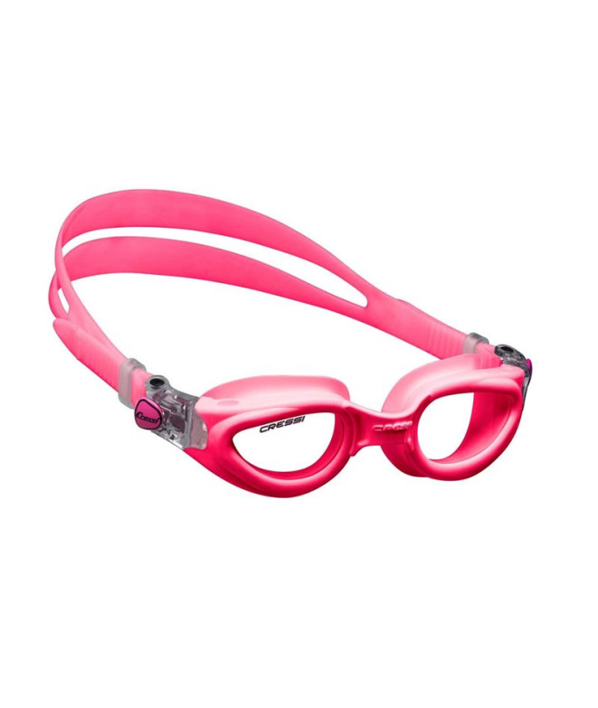 Lunettes de natation Cressi Rocks Rose-Transparent
