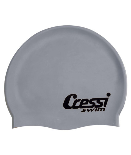Bonnet De Natation Cressi Silicona Dome 3D Argent Cressi