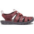 Sandales Montagne de Keen Clearwater Cnx Wine/Red Dahlia Femme