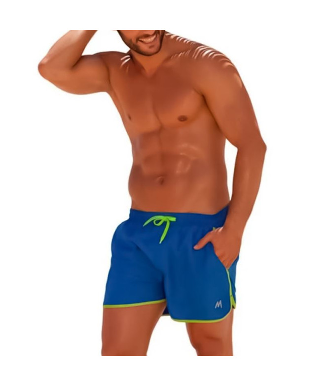Maillot de bain Mosconi MB Krabi Bleu/Citron vert