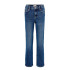 Pantalon Only Kogjuicy Wide Leg Cro557 Denim bleu moyen Femme