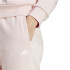 Pantalons adidas Femme Essentials Small Logo Feel Cozy Open Hem Rose