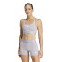 Brassiere de sport Fitness adidas Femme by Techfit Medium Support Grey