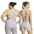 Brassiere de sport Fitness adidas Femme by Techfit Medium Support Grey