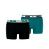 Slip Puma Dual Logo 2P sea green Homme