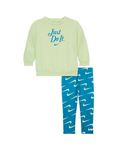 Ensemble Nike Legging Fille Nike New Impressions Crew &...