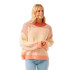 Sweat Rip Curl Femme Soleil Rib Knit Crew Rouge