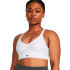 Brassiere de sport Under Armour Infinity Low 2.0 Blanc