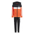 adidas Enfant Tracksuit Little Tiberio 3 Band Colorblock Fleece Noir