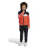 adidas Enfant Tracksuit Little Tiberio 3 Band Colorblock Fleece Noir