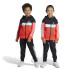 adidas Enfant Tracksuit Little Tiberio 3 Band Colorblock Fleece Noir