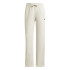 Pantalons adidas Femme Essentials - Petit logo Feel Cozy - Ourlet ouvert - Beige
