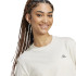 T-shirt adidas Femme Essentials Small Logo Beige