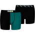 Slip Enfant Puma Colour Block Noir/ Vert Pack