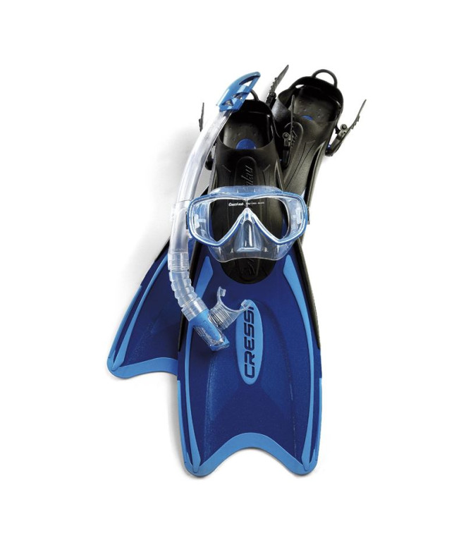 Kit de Plongée Cressi Palau Bleu-Céleste