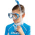 Kit de Plongée Cressi Ondina Vip Enfant Transparent Bleu