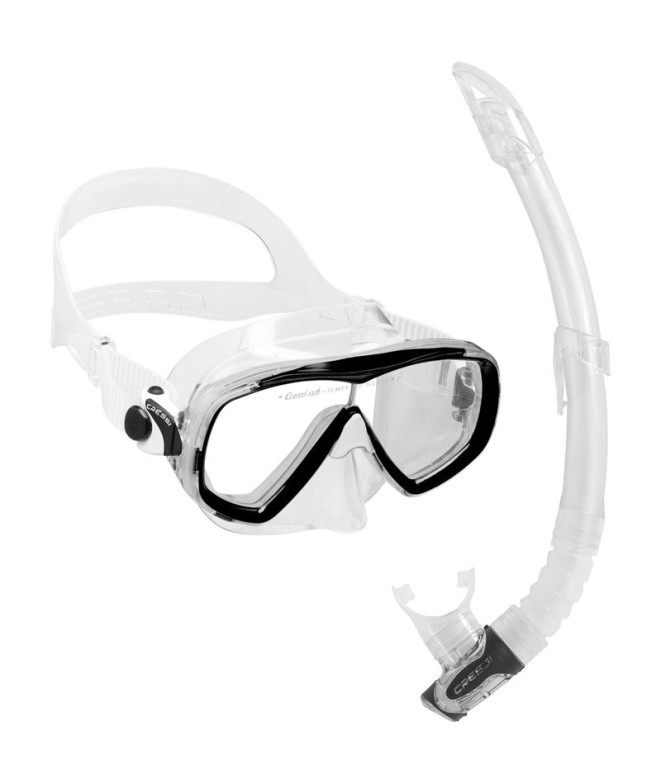 Kit de Plongée Cressi Étoile Vip Transparent Noir