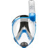 Masque Facial de Plongée Cressi Baron Unisexe Transparent Bleu