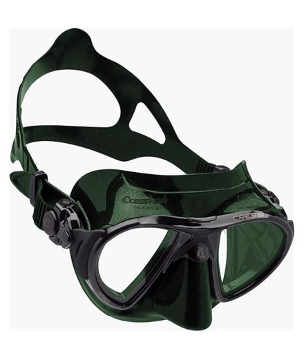 Masque pour Plongée Cressi Nano Unisexe Vert-Noir