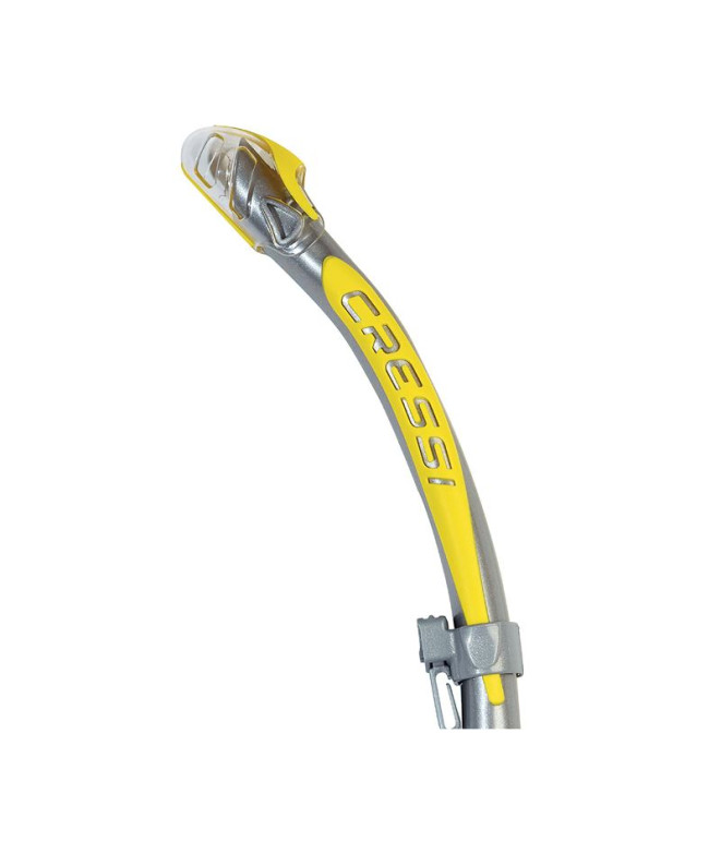 Tuyau Cressi Corfu Argent-jaune