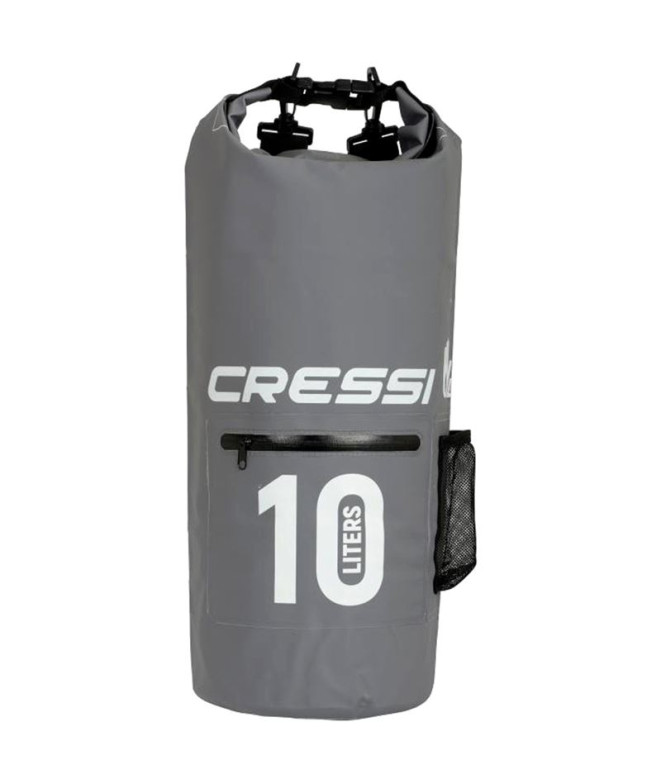 Sac Cressi Dry Pvc Avec Fermeture Éclair Grise...