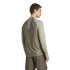 T-shirt Fitness Homme from Gym+ 3 Band 1/4Zip Brown