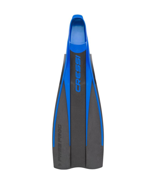 Aile de Plongée Cressi Free Frog Unisexe Noir-Bleu