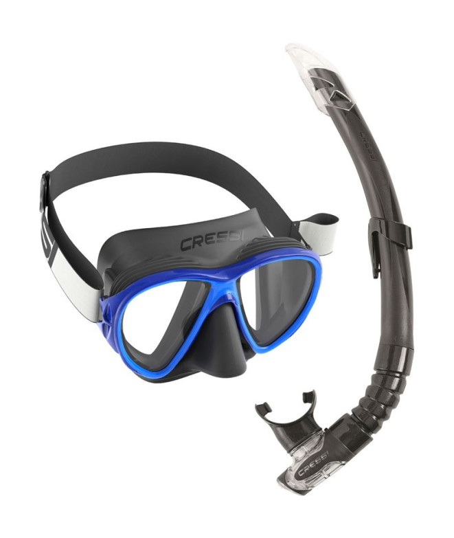 Kit de Plongée Cressi Fiji Tx  Dark Bleu