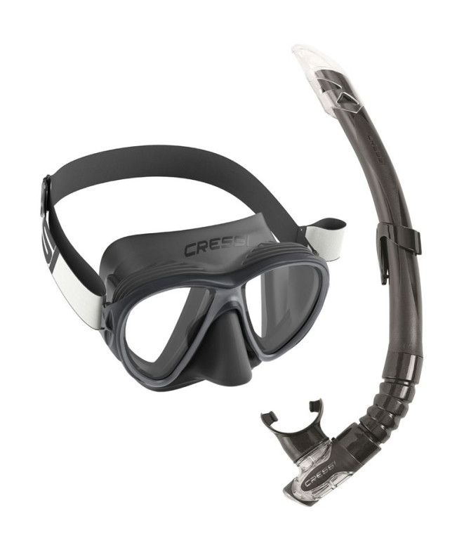Kit de Plongée Cressi Fiji Tx  Dark Noir
