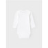 Singe Nom du produit Nbnbody 2PSolid White Bright White Bébés