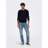 Sweat Only & Sons wyler Life Reg 14Crew Dark Navy Homme
