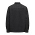 Chemise Only & Sons ash Ovr Woolen Look Pkt Black Homme