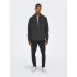 Chemise Only & Sons ash Ovr Woolen Look Pkt Black Homme