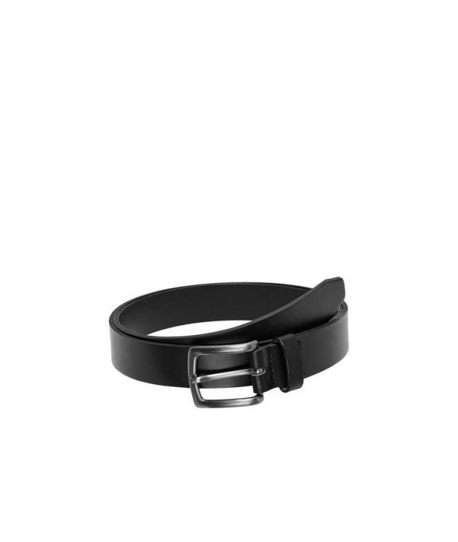 Ceinture Only & Sons boon Slim Cuir Noir Homme