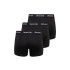 Slip Only & Sons fitz Solid Black 3Pack3854 Noir Homme