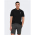 T-shirt Only & Sons fletcher Life Slim Ss Black Homme