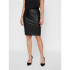 Jupe Vero Moda buttersia Hw Coated Black Femme
