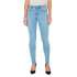 Pantalons Vero Moda tanya Piping Jeans Vi352 Light Blue Denim Femme