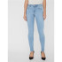 Pantalons Vero Moda tanya Piping Jeans Vi352 Light Blue Denim Femme