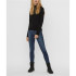 Sweat Vero Moda gloryollneck Noir Femme